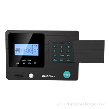 16 years' factory Wireless Alarm Security System with CE, RoHS and FCC Marks, Built-in PIR